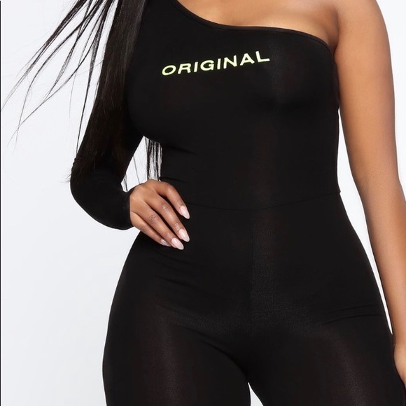 Miss og one shoulder romper - Picture 2 of 2